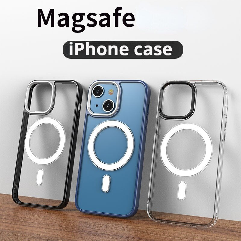 MagSafe iPhone case with magnetic charging capabilities