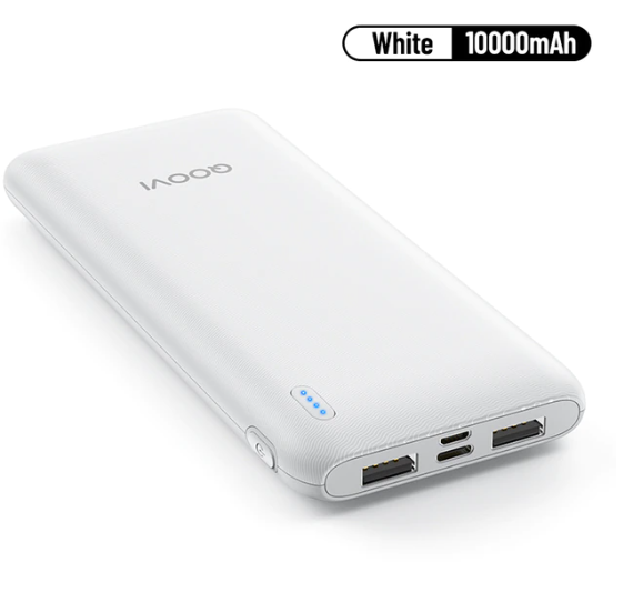 10000mAh Power Block Charger w/USB (A,C) & Micro B capabilities